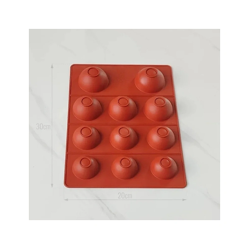 Mulaj din silicon Semisfere (SPH91) - &oslash; 4,5 - 6cm - Anyta Cooking