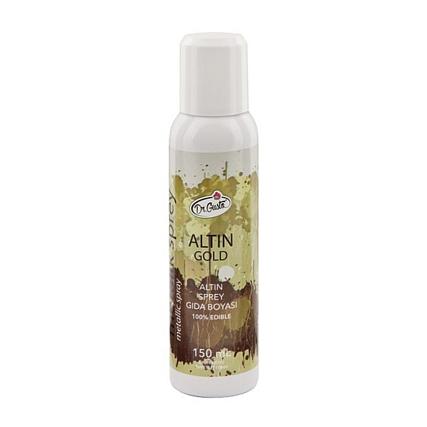Spray Colorant Metalizat Auriu / Gold - 150 ml - Dr Gusto