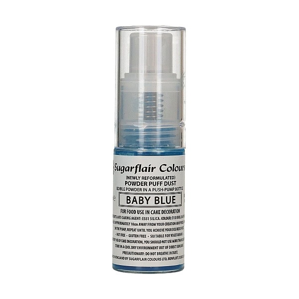 Spray cu Pompita &ndash; BABY BLUE/ ALBASTRU BEBELUS &ndash; 10 G &ndash; Sugarflair