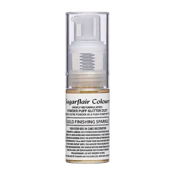 Spray cu Pompita &ndash; GOLD FINSHING/AURIU &ndash; 10 G &ndash; Sugarflair