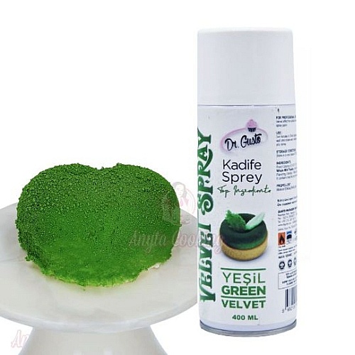 Spray Alimentar CATIFEA-VELVET-400 ml-Verde-Dr Gusto 