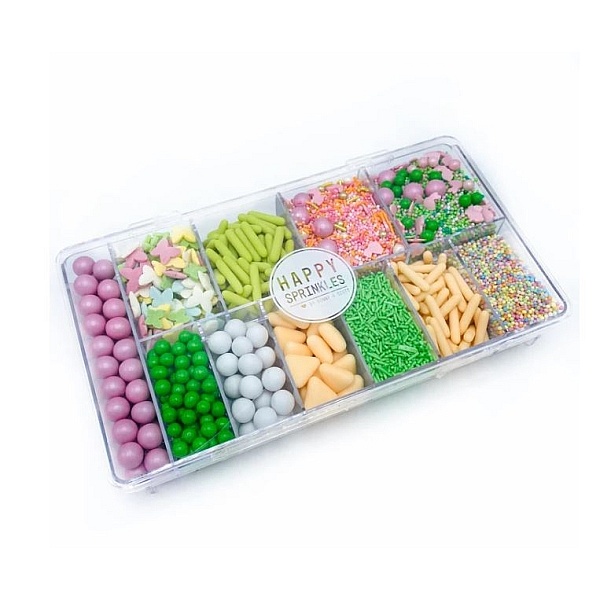 Mix decor din zahar Spring Vibes 350 gr - Happy Sprinkles (L)