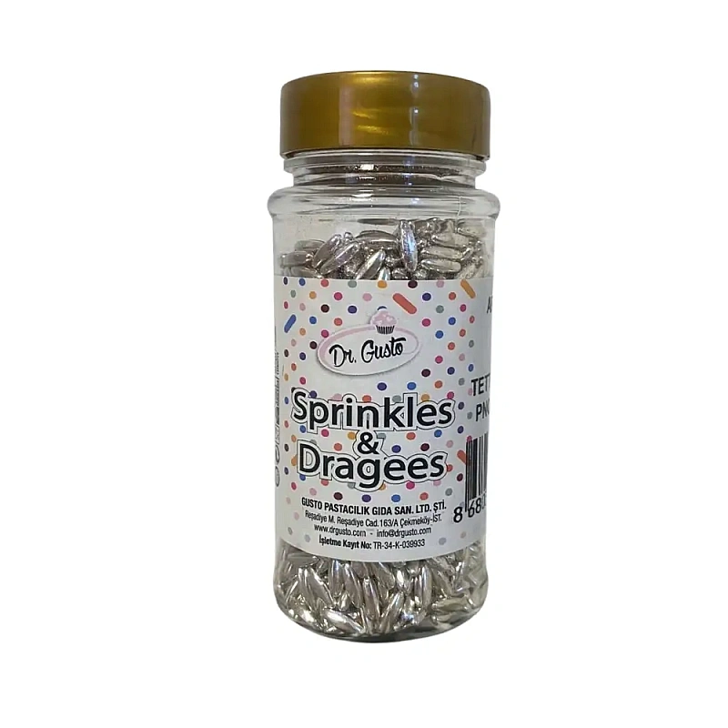 Sprinkles&Dragees - oval Arg Arjantin 90g - Dr Gusto