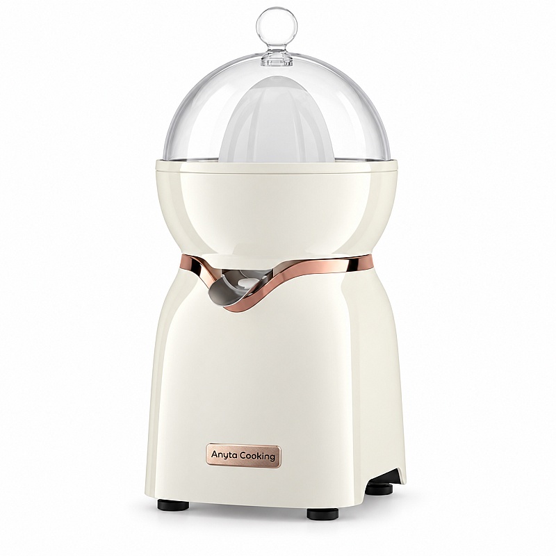 Storcător de Citrice Silentios - Electric, Crem cu 2 conuri și cioc anti-stropire &ndash; Anyta Cooking