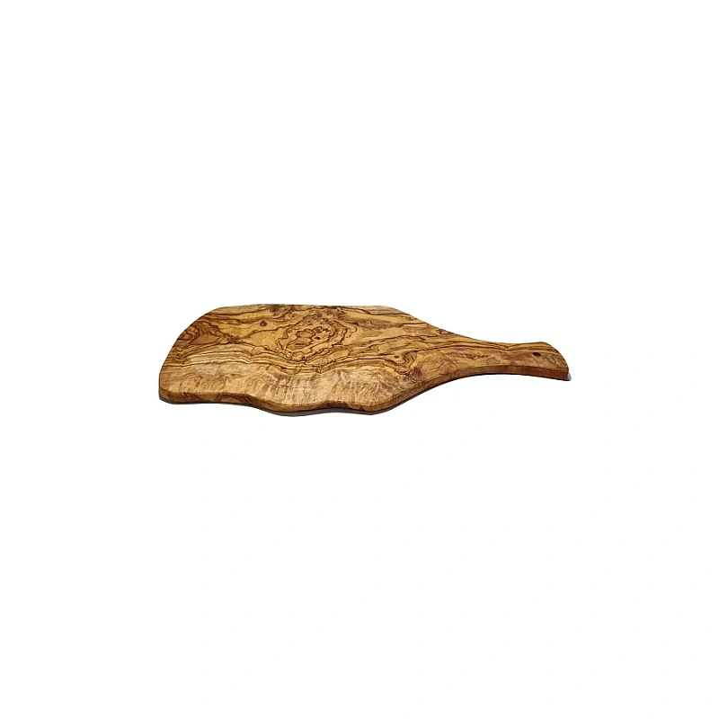 Tocător Rustic din Lemn de Măslin - Realizat Manual - 35 x 18 x 1 cm