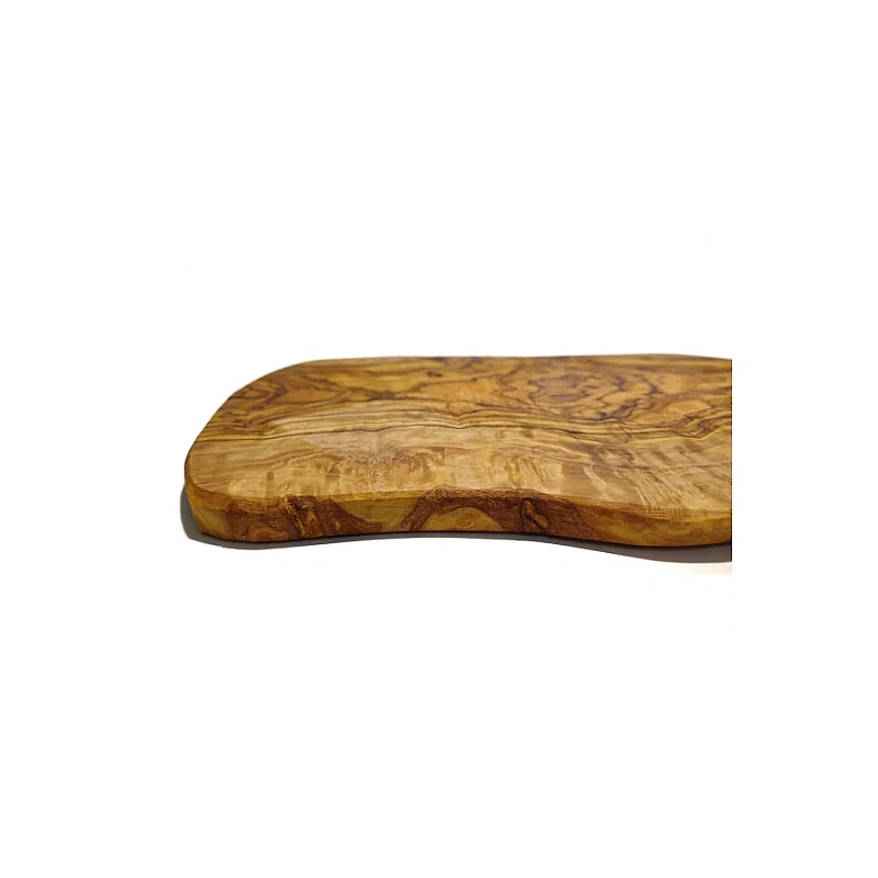 Tocător Rustic din Lemn de Măslin - Realizat Manual - 35 x 18 x 1 cm