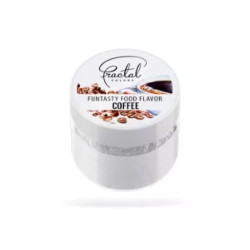 Aromă alimentară pudră incoloră - Funtasty COFFE/ CAFEA - 30 g- Fractal
