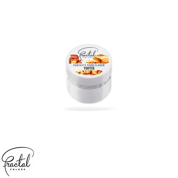 Aromă alimentară pudră incoloră - Funtasty TOFFEE/ CARAMEL - 30 g- Fractal - Anyta Cooking