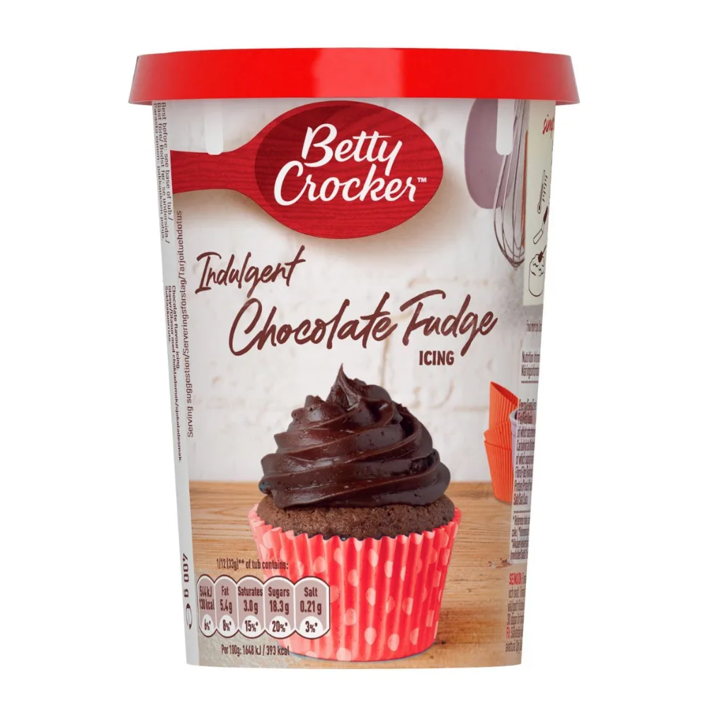 Glazură de ciocolată cremoasă - 400g - Betty Crocker