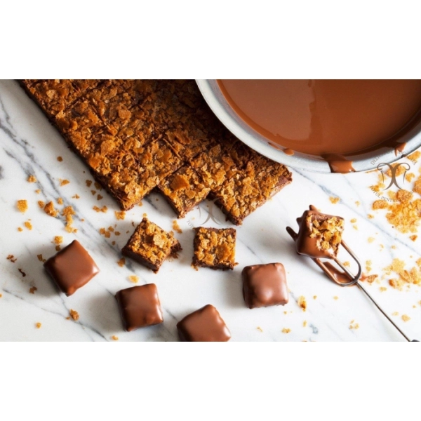 Biscuit Francez ( Paillete Feuilletine) - 2,5 Kg - Barry Callebaut - Anyta Cooking