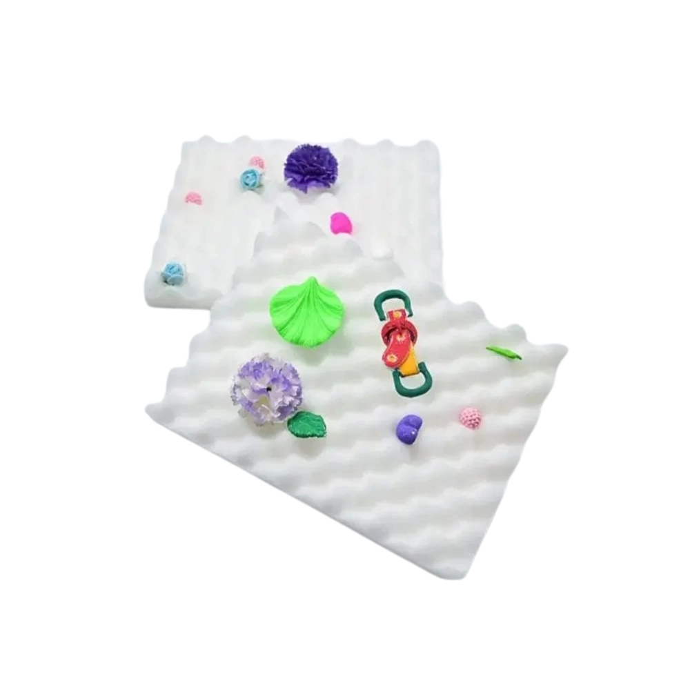 Burete suport pentru uscat Flori - 25x19 cm