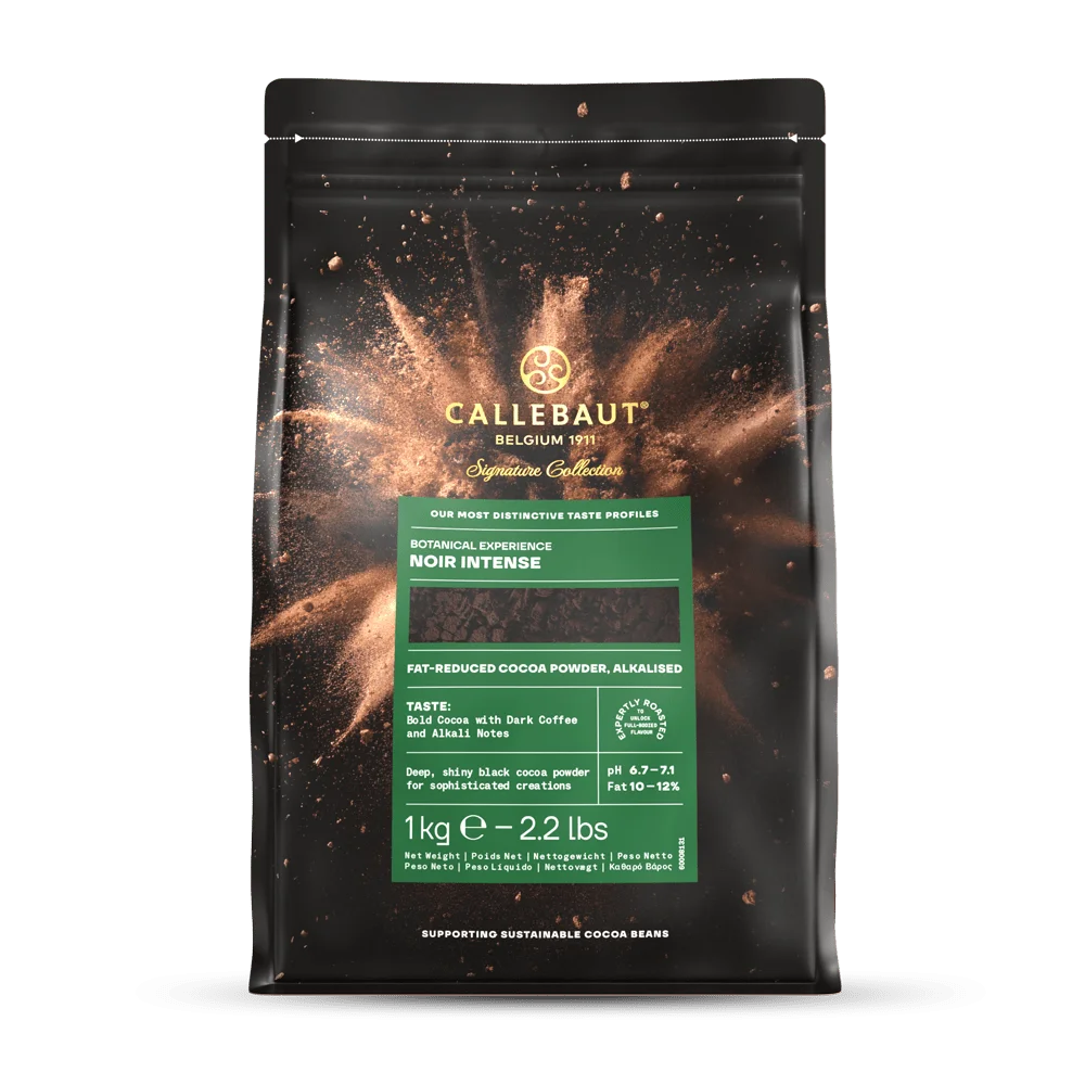 Cacao Alcalinizată Negru Intens- 1kg - 10-12% - Barry Callebaut Noir Intense - Anyta Cooking