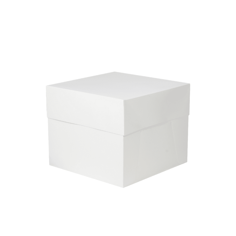 Cutie alba pentru tort 25 x 25 x 15.2 cm - Anyta Cooking