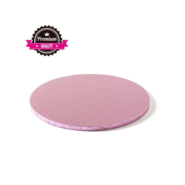 Cake Drum-Roz-Ø25 cu x 1.2 cm grosime-Decora - Anyta Cooking
