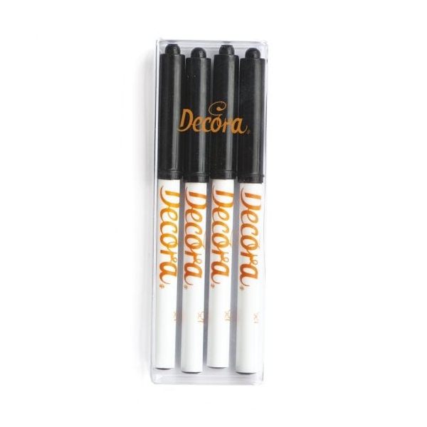 Carioca alimentara 1 buc - BLACK / Negru -Decora - Anyta Cooking