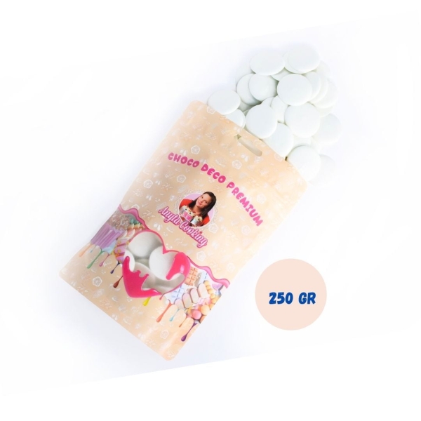 Choco Deco Premium (Deco Melts)-250g-Extra Alb-Anyta Cooking - Anyta Cooking