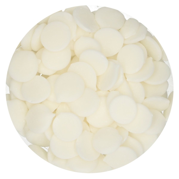Ciocolată glazuri (Deco Melts)-YOGHURT FLAVOUR -250 gr -Funcakes - Anyta Cooking