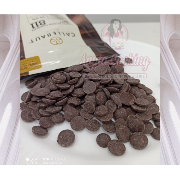 Ciocolata Neagra 811 - 54,5% Cacao - 2,5kg - Callebaut® - Anyta Cooking