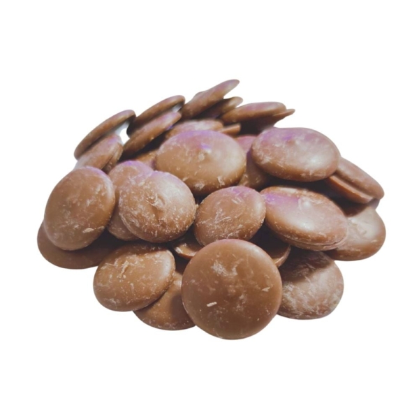 Ciocolată Veritabilă cu Lapte si Caramel, bănuți , 40% - 1kg - Anyta Cooking