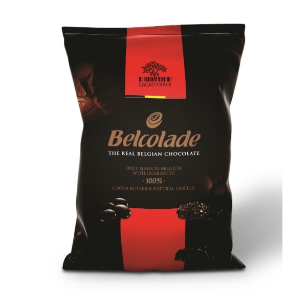 Ciocolata Belgiana Neagra - 55%cacao - 5kg - Belcolade - Anyta Cooking