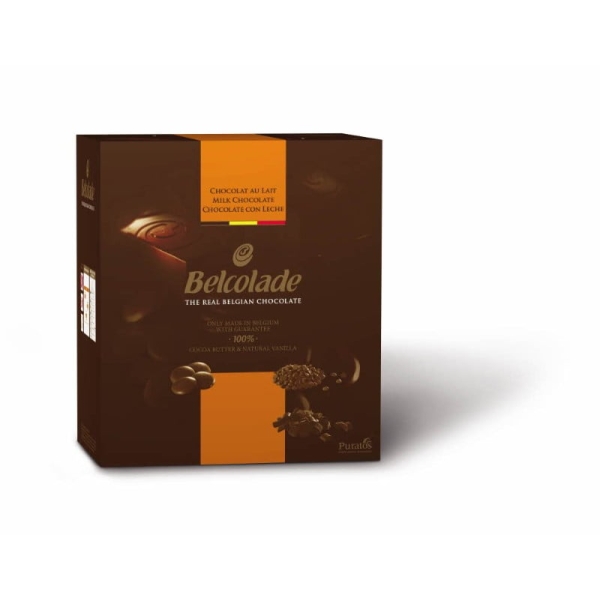 Ciocolata cu Lapte si Caramel - 35% cacao - 5 kg - Belcolade - Anyta Cooking
