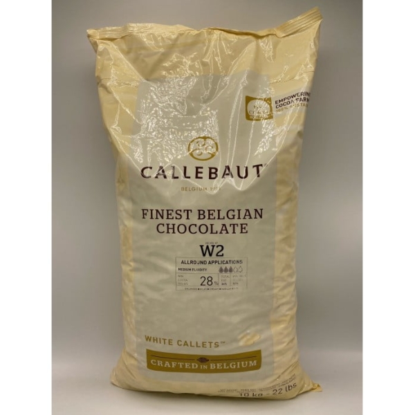 Ciocolata Fina Alba W2 - 10 kg - 28% - Callebaut® - Anyta Cooking