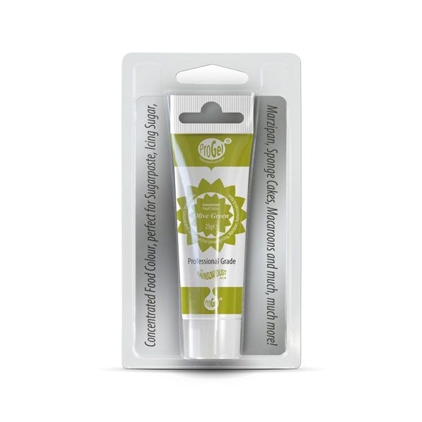 Colorant Alimentar Concentrat OLIVE GREEN / Verde Măsliniu – ProGel - Anyta Cooking