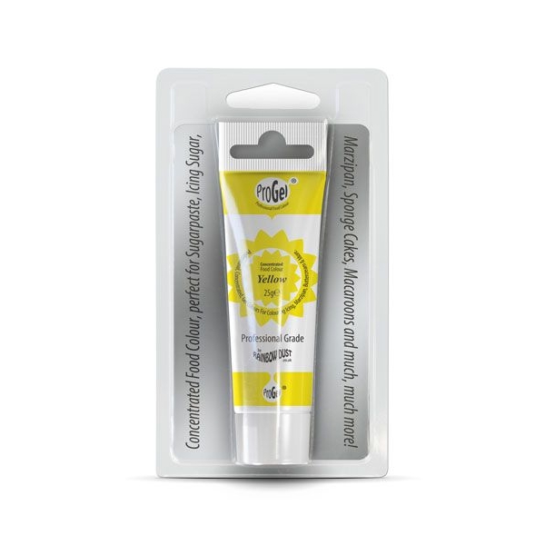 Colorant Alimentar Concentrat - YELLOW / Galben - ProGel -Rainbow Dust - Anyta Cooking
