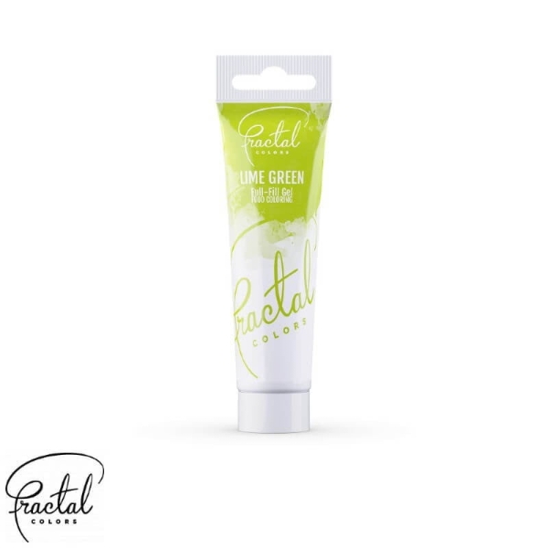 Colorant nealimentar - GEL LIME GREEN - 30 g - Fractal 