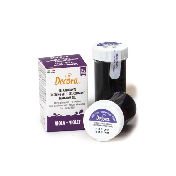 Colorant alimentar gel - VIOLET - 28 gr- Decora - Anyta Cooking