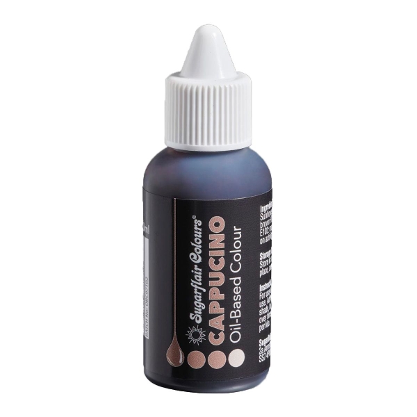 Colorant alimentar liposolubil - CAPPUCINO - 30ml - Sugarflair - Anyta Cooking