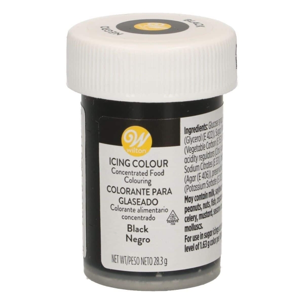 Colorant alimentar Pasta/Gel- Black-28 gr. - Wilton - Anyta Cooking