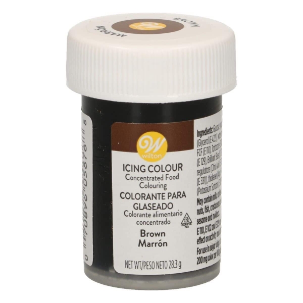 Colorant alimentar Pasta/Gel- Brown-28 gr. - Wilton - Anyta Cooking
