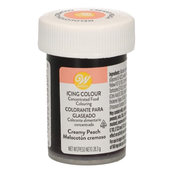 Colorant alimentar Pasta/Gel- Creamy Peach-28 gr. - Wilton - Anyta Cooking