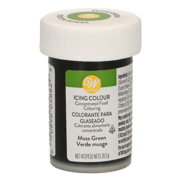Colorant alimentar Pasta/Gel- Moss Green- 28 gr. - Wilton - Anyta Cooking