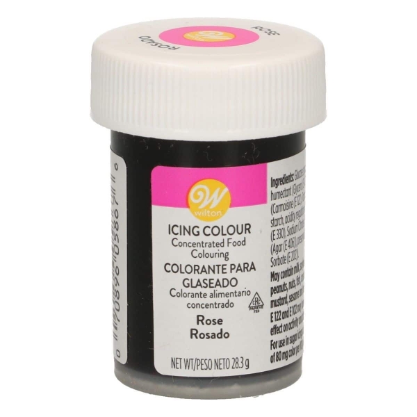 Colorant alimentar Pasta/Gel- Rose - 28 gr. - Wilton - Anyta Cooking