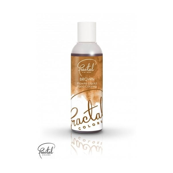 Colorant necomestibil  pentru aerograf - BROWN -100g - Fractal