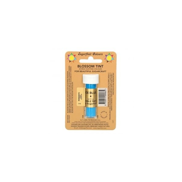 Colorant Alimentar Pudra -ICE BLUE / Albastru Gheata – 7 ML – Sugarflair - Anyta Cooking
