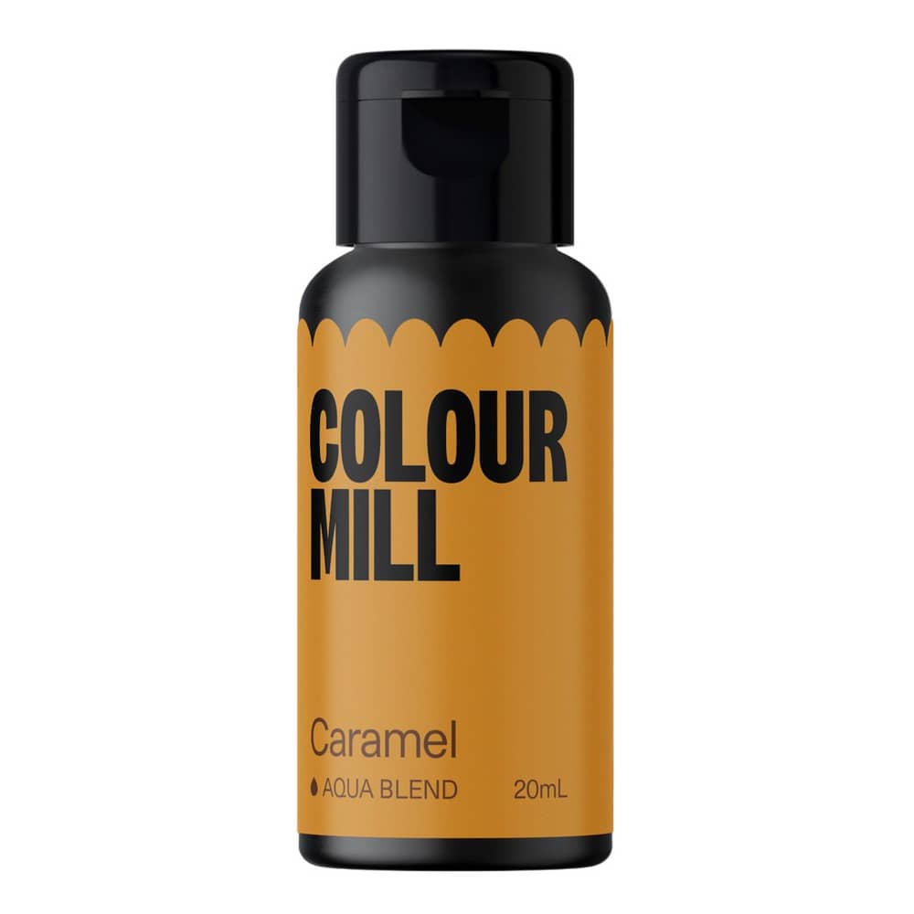 Colorant Gel Concentrat Hidrosolubil - CARAMEL - 20 ml - Colour Mill