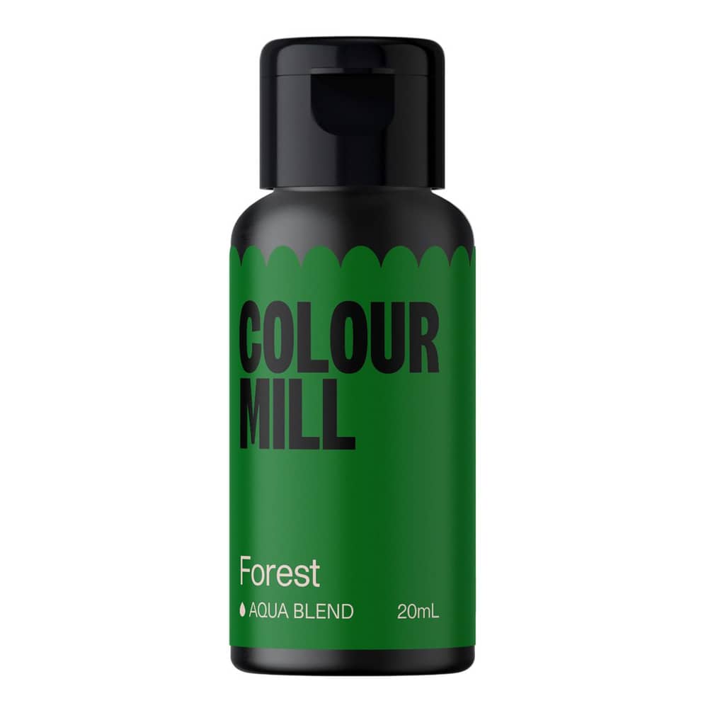 Colorant Gel Concentrat Hidrosolubil - FOREST - 20 ml - Colour Mill