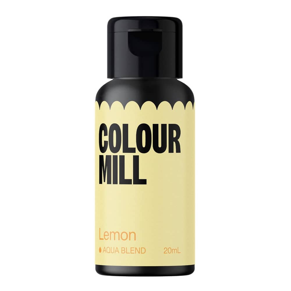 Colorant Gel Concentrat Hidrosolubil - LEMON - 20 ml - Colour Mill
