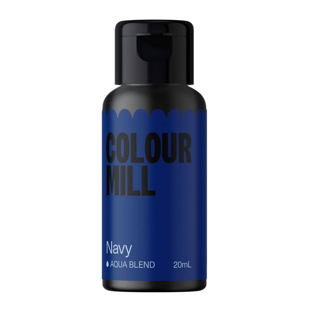 Colorant Gel Concentrat Hidrosolubil - NAVY - 20 ml - Colour Mill