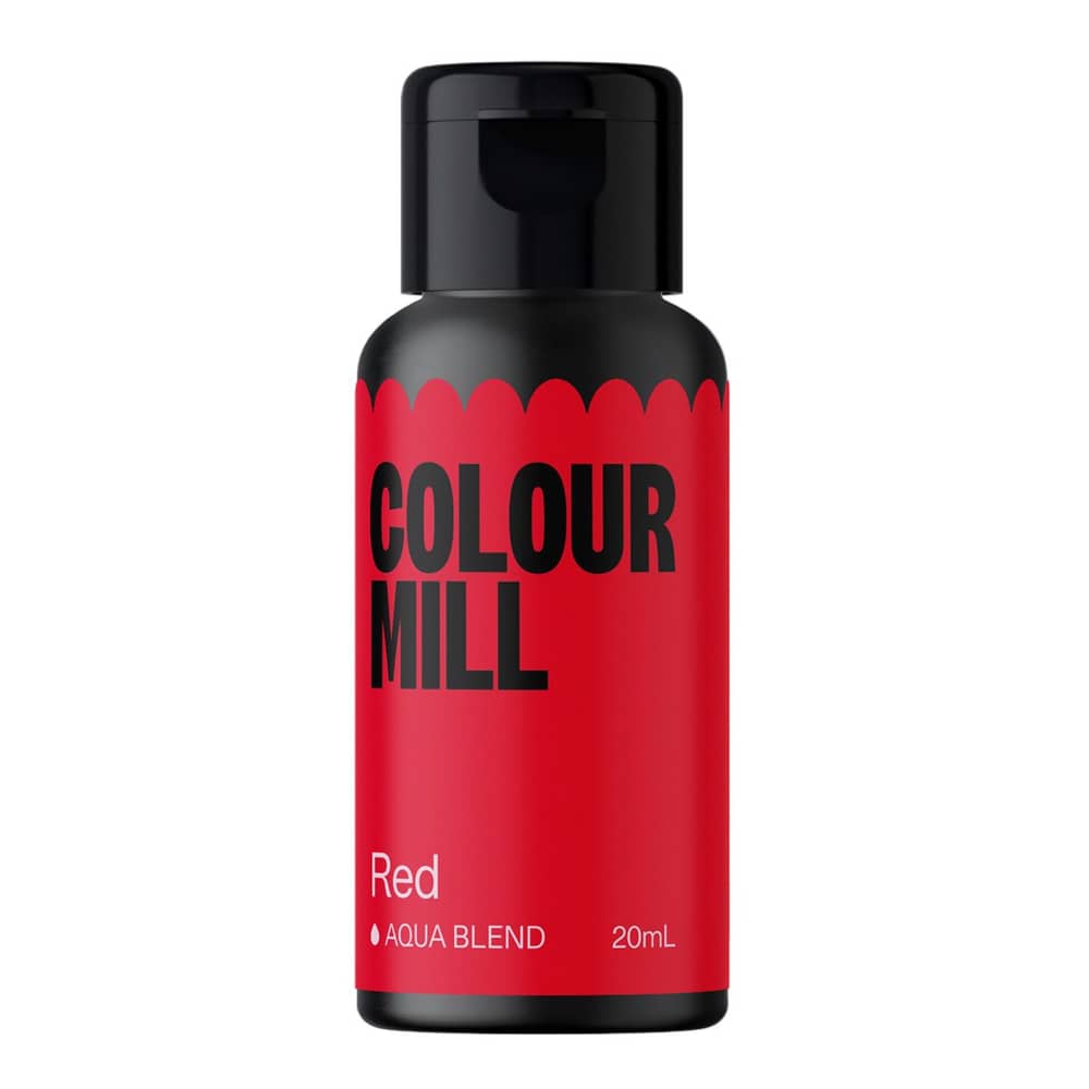 Colorant Gel Concentrat Hidrosolubil - RED - 20 ml - Colour Mill
