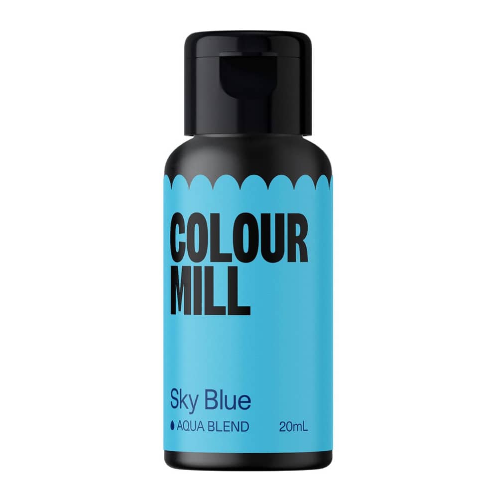 Colorant Gel Concentrat Hidrosolubil - SKY BLUE - 20 ml - Colour Mill