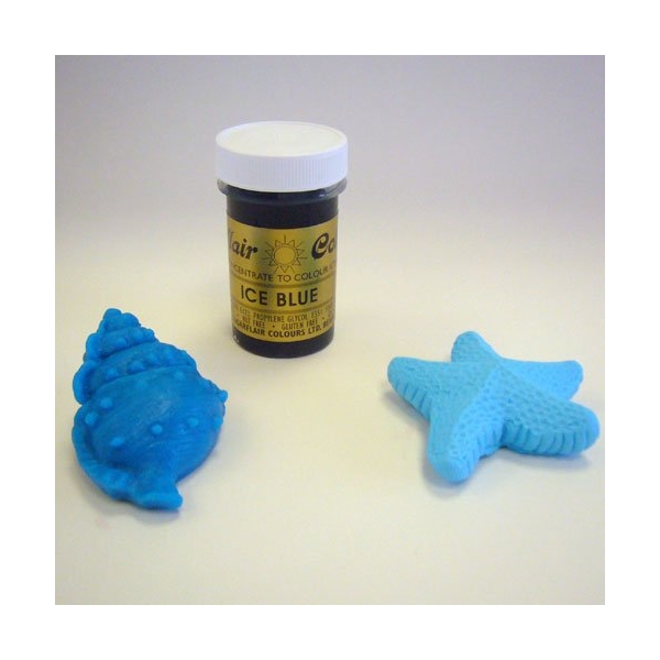 Colorant Pasta/Gel - ICE BLUE / Albastru Gheata 25g - Sugarflair - Anyta Cooking