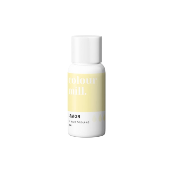 Colorant pt Ciocolată ,Crema de Unt etc.-Lemon, 20 ml-Colour Mill - Anyta Cooking
