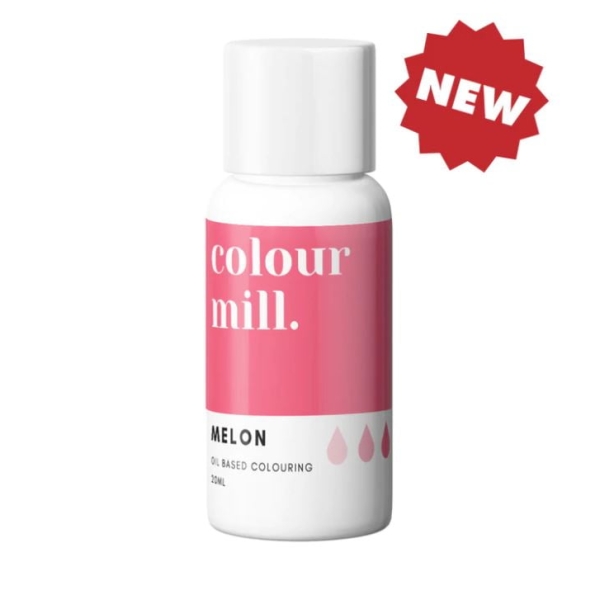 Colorant pt Ciocolată ,Crema de Unt etc.- Melon, 20 ml-Colour Mill - Anyta Cooking	