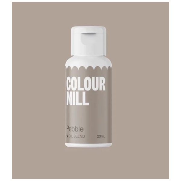 Colorant pt Ciocolată ,Crema de Unt etc.-Pebble, 20 ml-Colour Mill - Anyta Cooking	