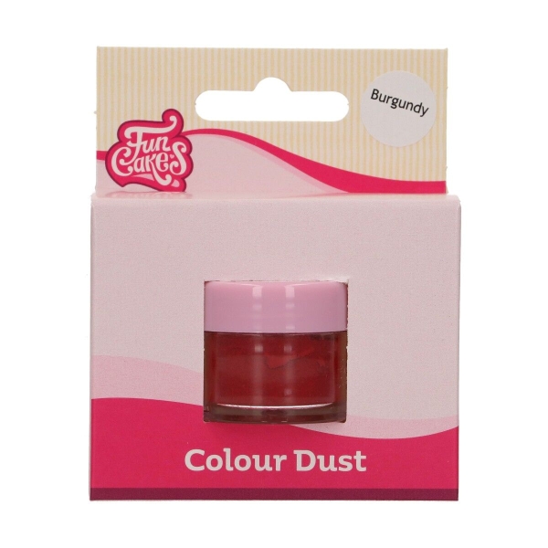 Colorant Pudra -BURGUNDY-1,5 GR- Funcakes - Anyta Cooking