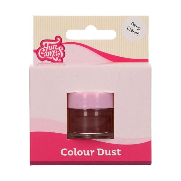 Colorant pudra comestibila – DEEP CLARRET- 1,5 GR -Funcakes - Anyta Cooking